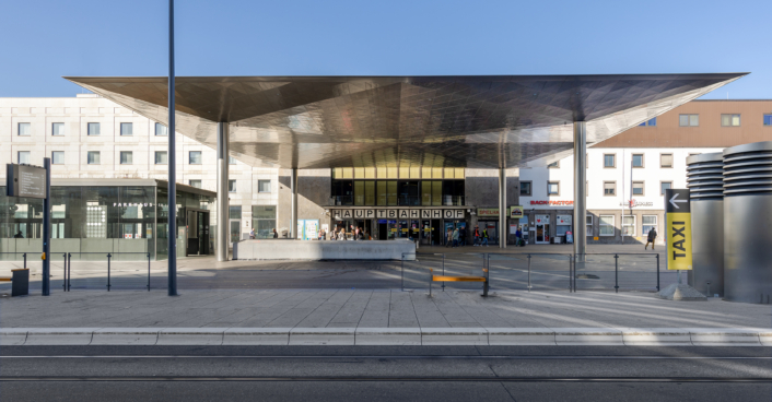 Vordächer Bahnhofsplatz Ulm | SHA Scheffler Helbich Architekten