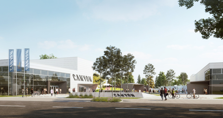 Canyon Flagshipstore in Koblenz | SHA Scheffler Helbich Architekten