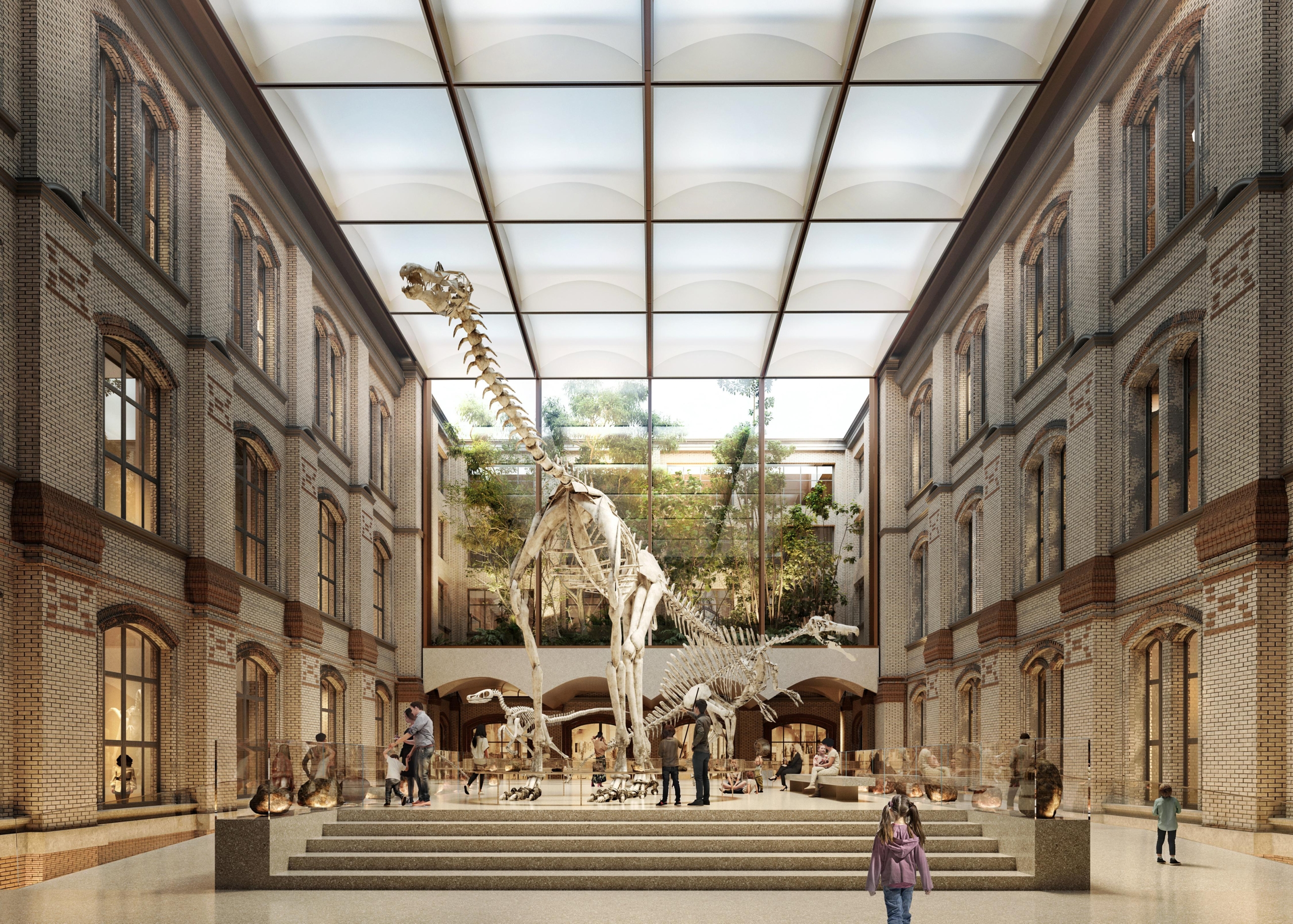 Innenrausvisualisierung Wissenschaftscampus für das Naturkundemuseum | SHA Scheffler Helbich Architekten