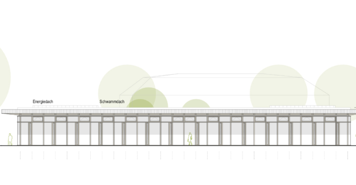 Ansicht Süd - Euregio Geschäftsstelle Gronau | SHA Scheffler Helbich Architekten